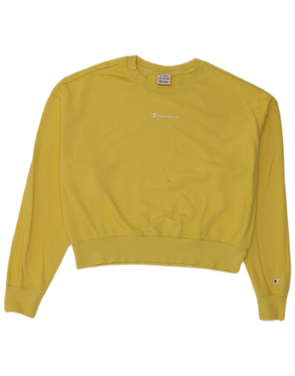 Felpa da donna Champion Jumper UK 18 XL Giallo