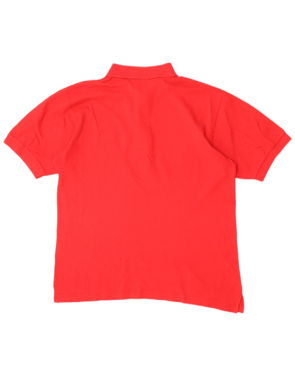SERGIO TACCHINI Polo Uomo IT 46 Small Rosso Cotone