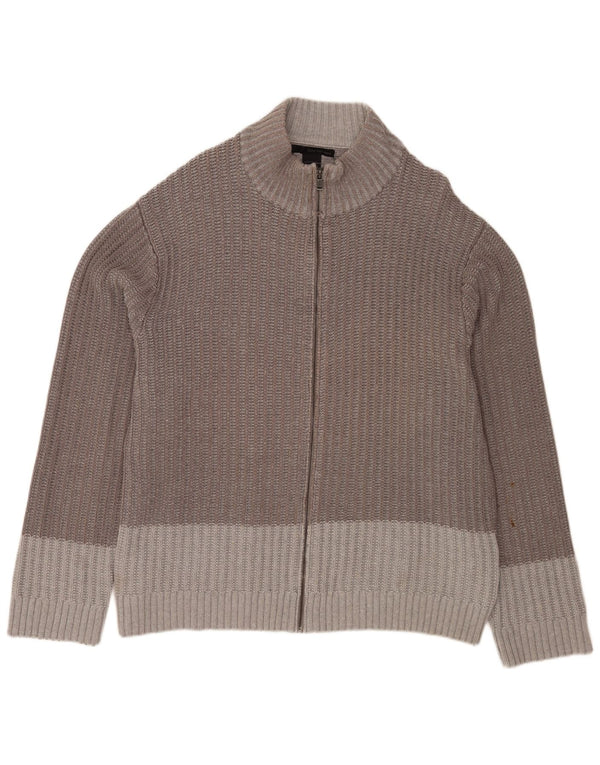 Maglione cardigan da uomo Calvin Klein Jeans 2XL cotone chiazzato grigio