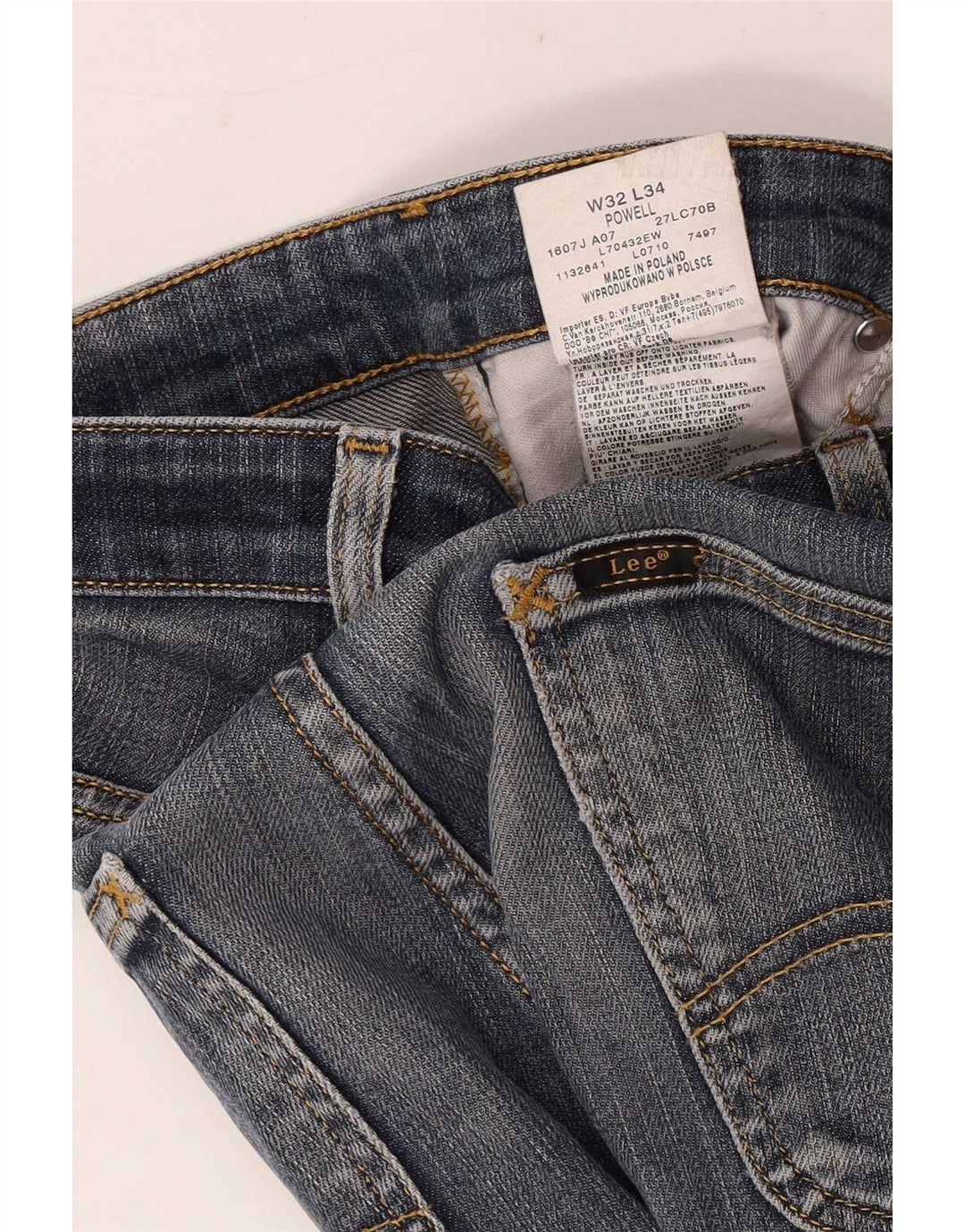 Jeans Lee Powell Slim da donna W32 L29 cotone blu