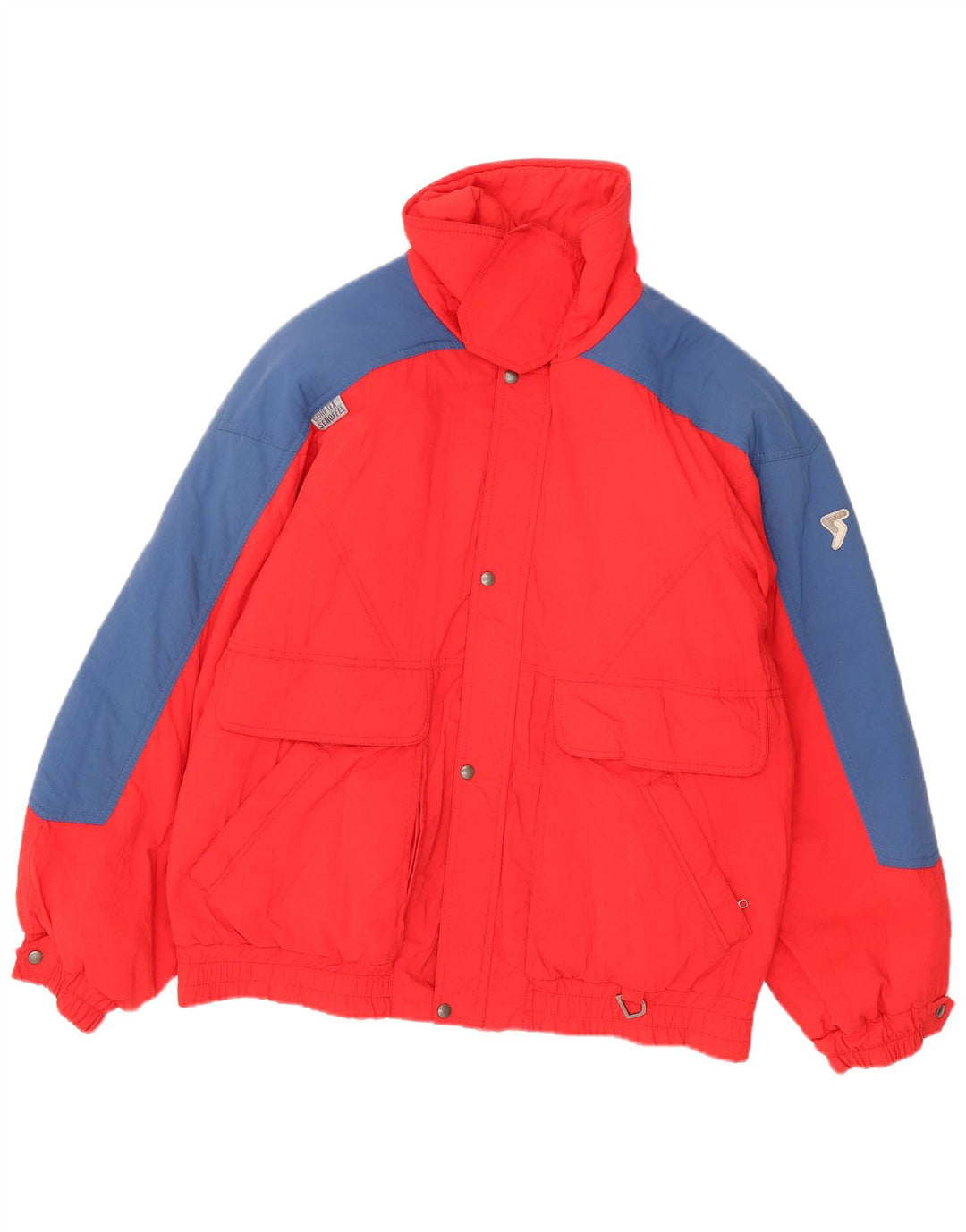 Giacca da sci da uomo Schoffel Gore-Tex XL rossa in poliammide color block