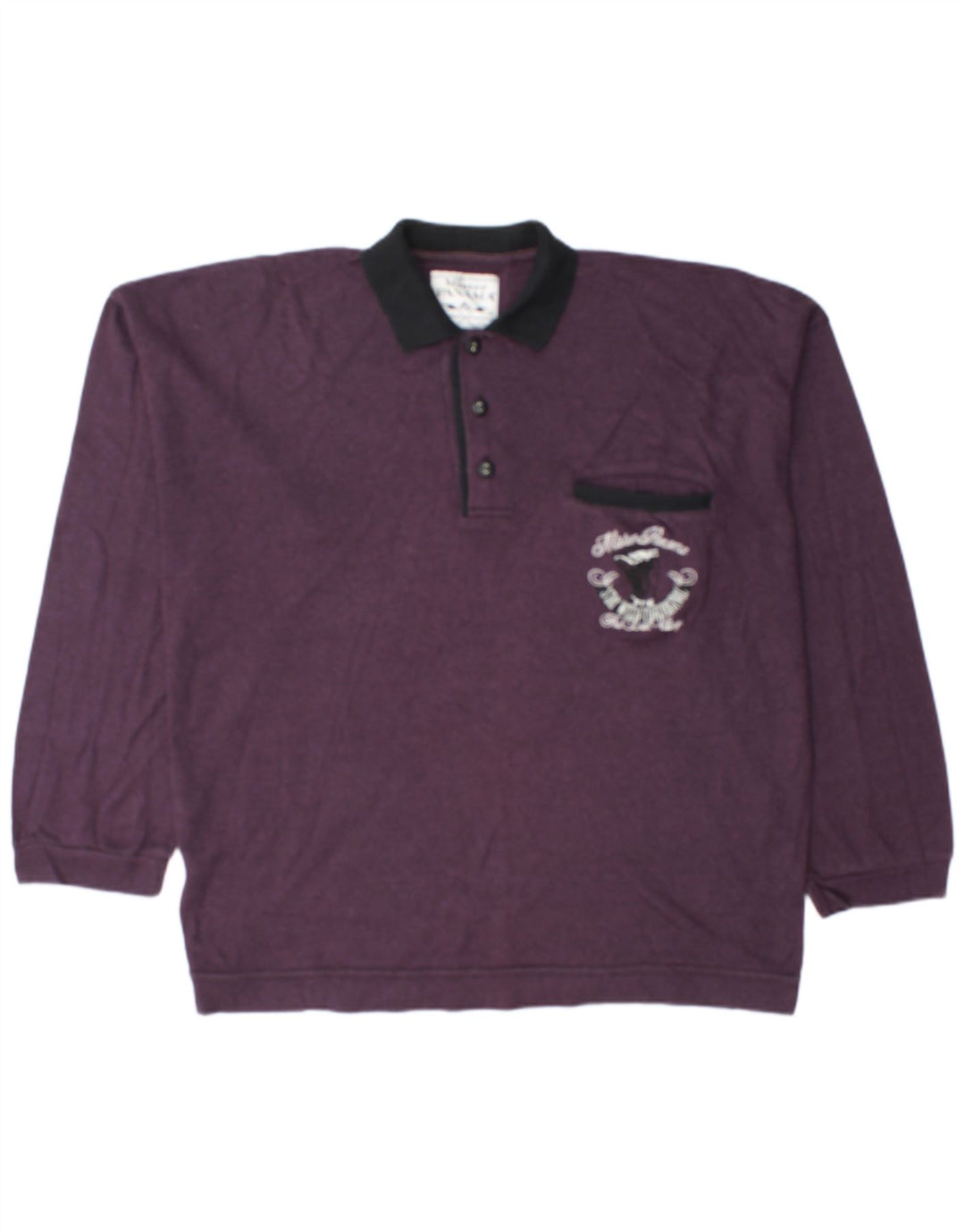 Maglione da uomo con collo a polo XL