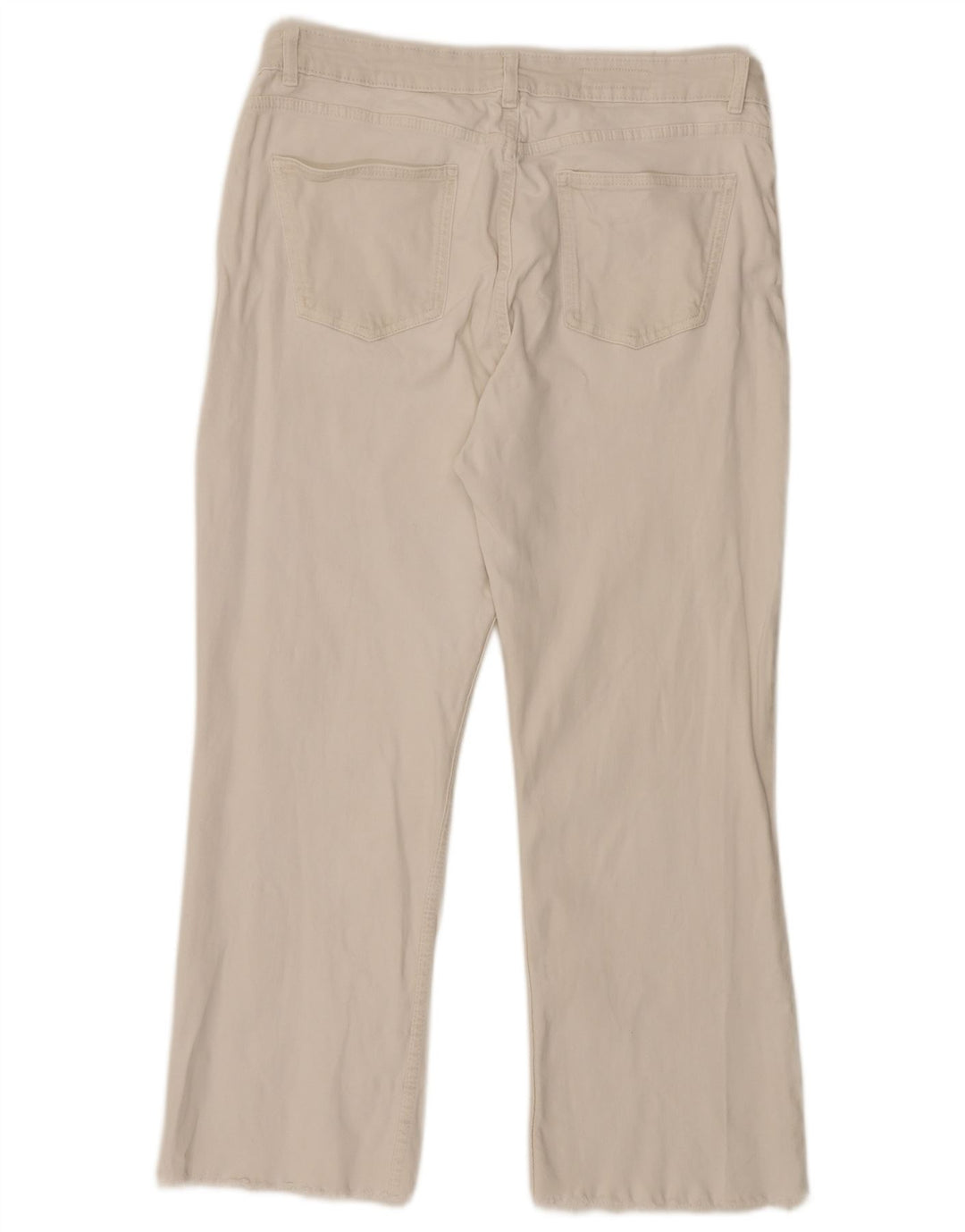 Jeans dritti da donna Zara EU 46 2XL W36 L26 Bianco