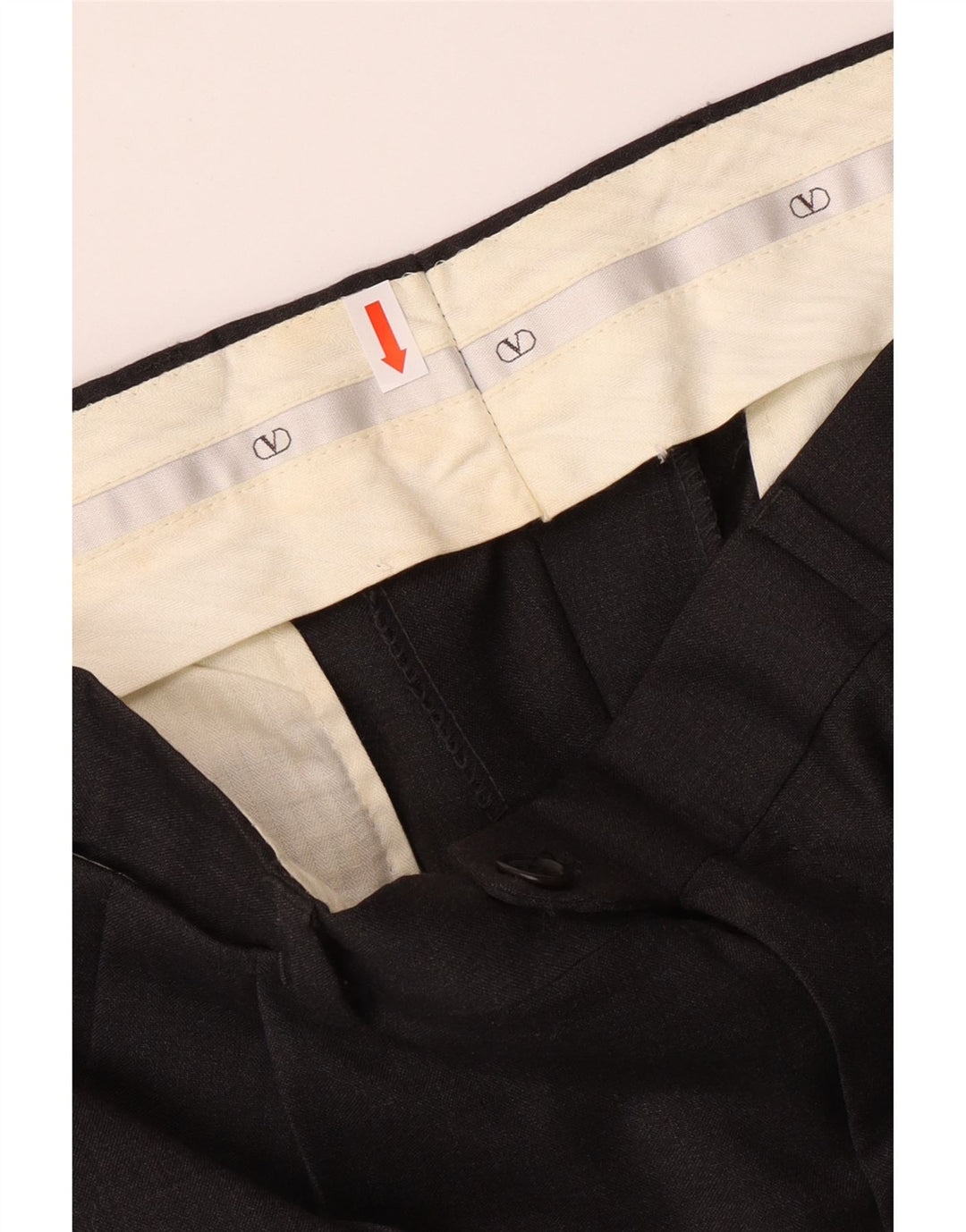 VALENTINO Abito 2 Pezzi Doppio Petto Uomo IT 50 Large W34 L30 Grigio