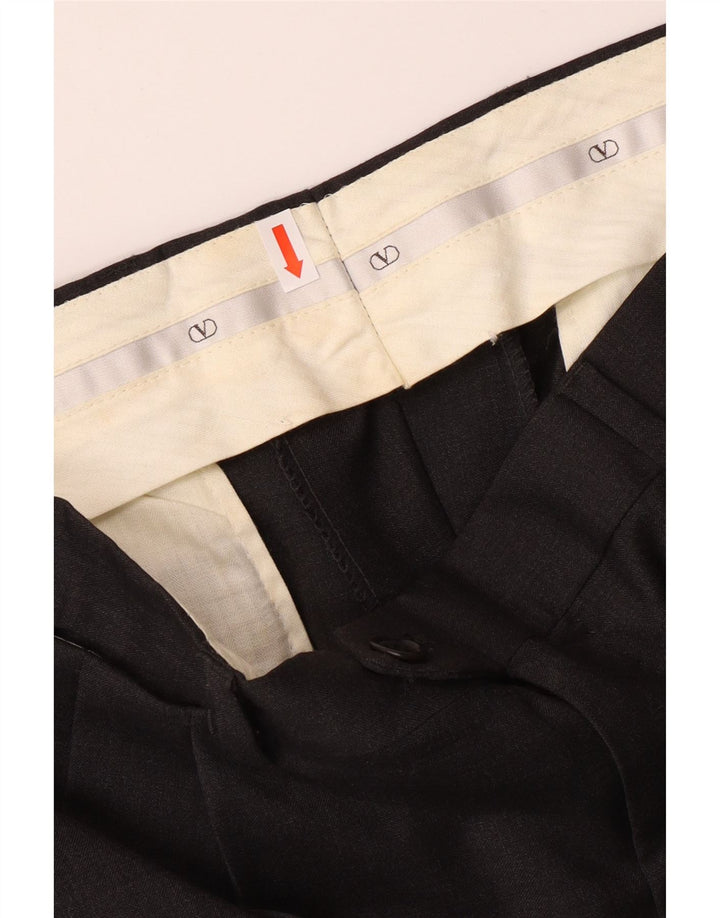 VALENTINO Abito 2 Pezzi Doppio Petto Uomo IT 50 Large W34 L30 Grigio