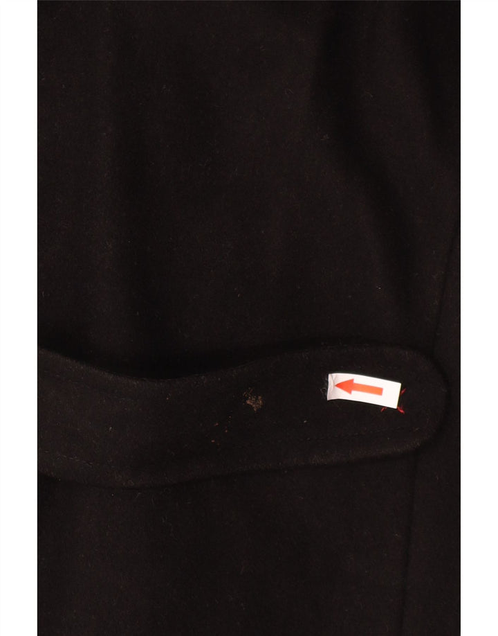 Borsone con cappuccio da donna Laura Ashley UK 12 medio in lana nera