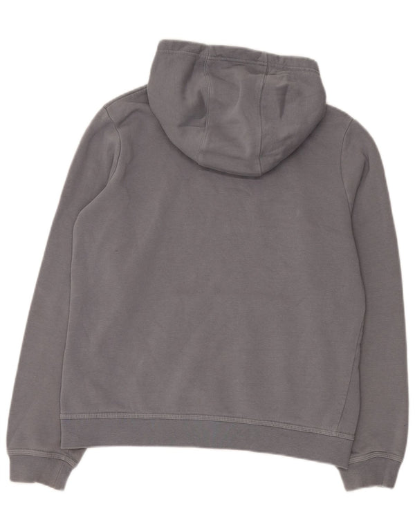 Felpa con cappuccio grafica NIKE da ragazzo 13-14 anni XL in cotone grigio