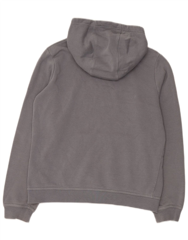 Felpa con cappuccio grafica NIKE da ragazzo 13-14 anni XL in cotone grigio