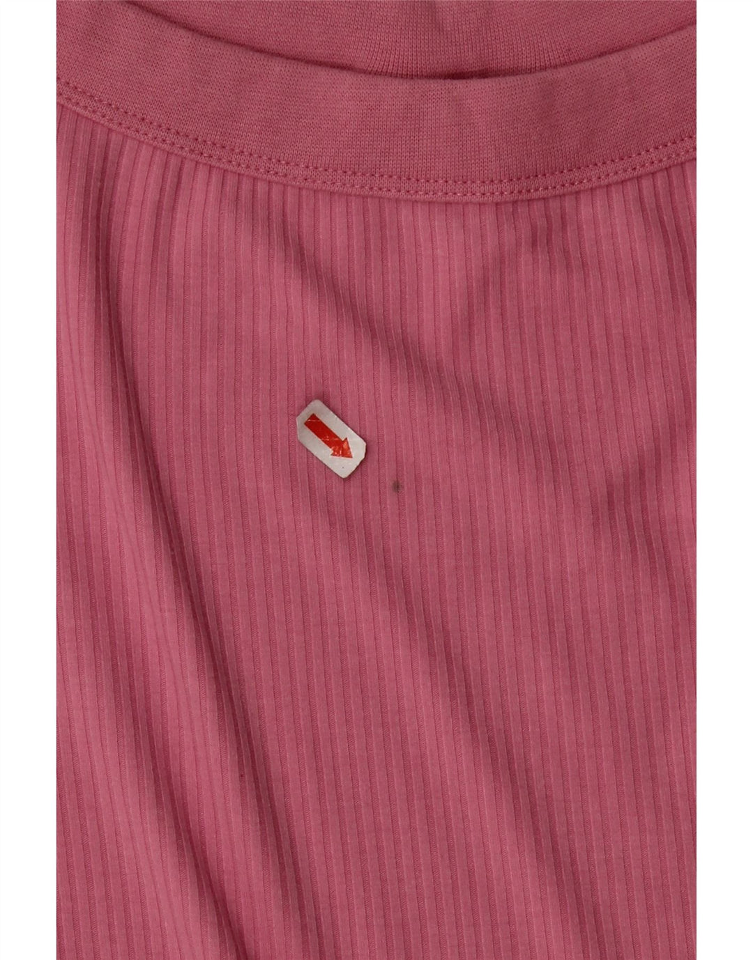 Top corto da donna con spalle scoperte Lee UK 14 grande rosa