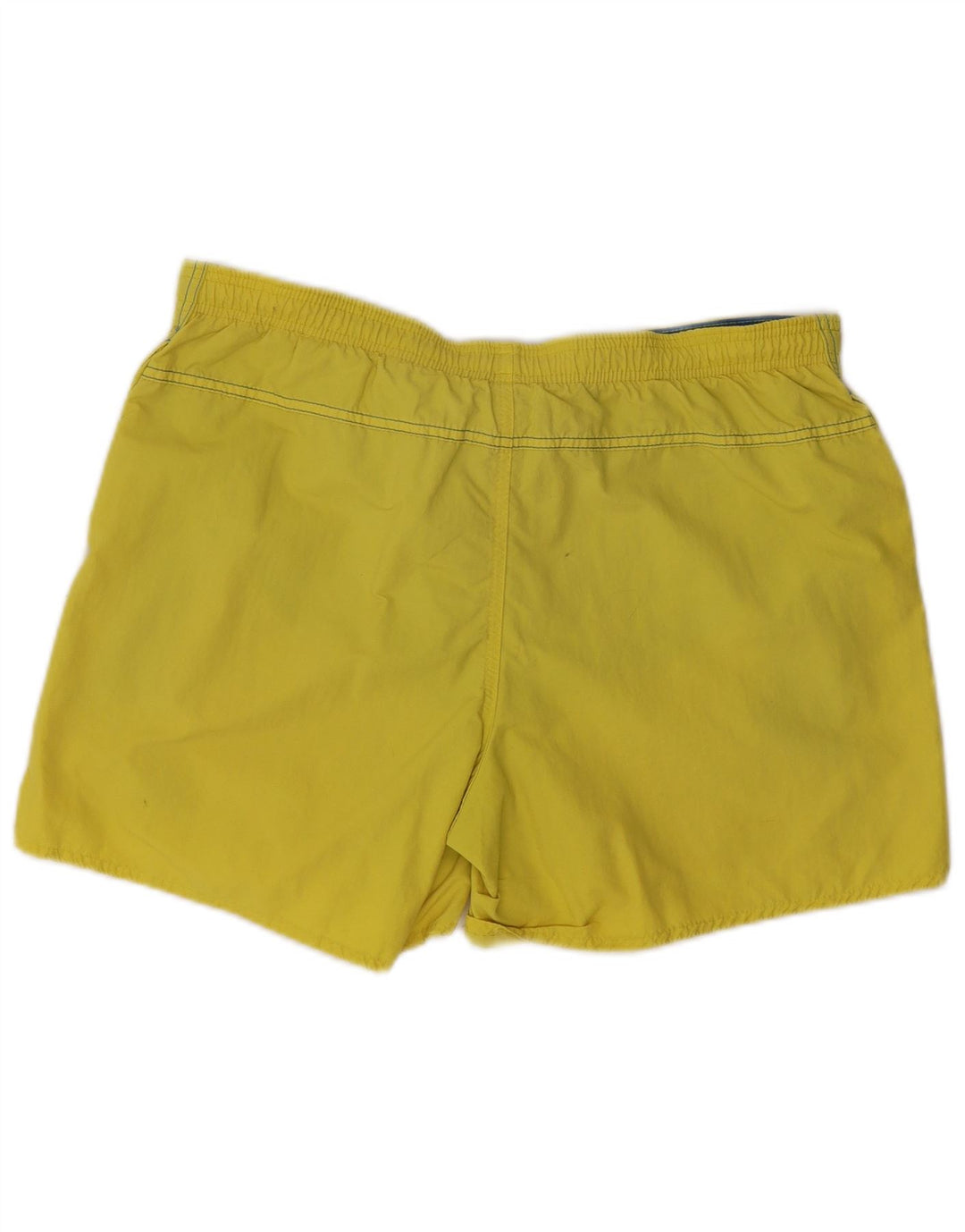 Pantaloncini da bagno Adidas da uomo in nylon giallo medio