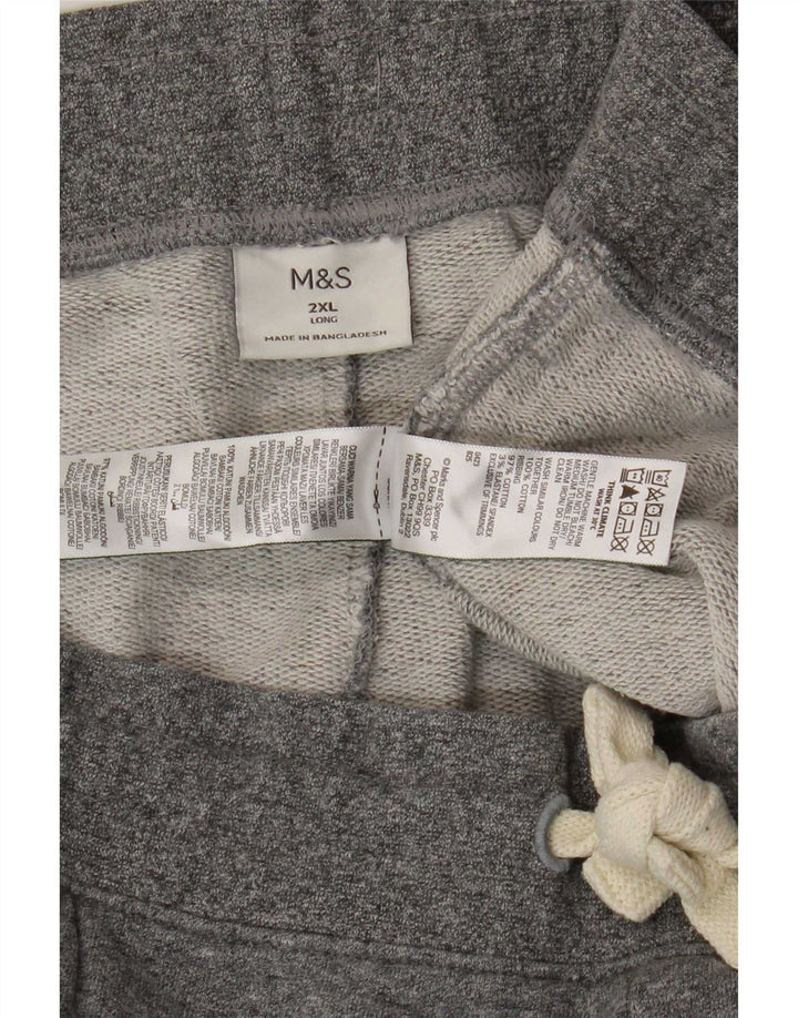 Pantaloni da tuta da uomo Marks & Spencer 2XL cotone grigio