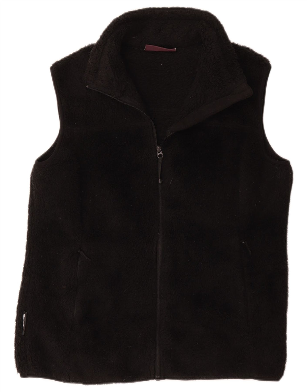 Gilet in pile da donna Mountain Warehouse UK 16 grande poliestere nero