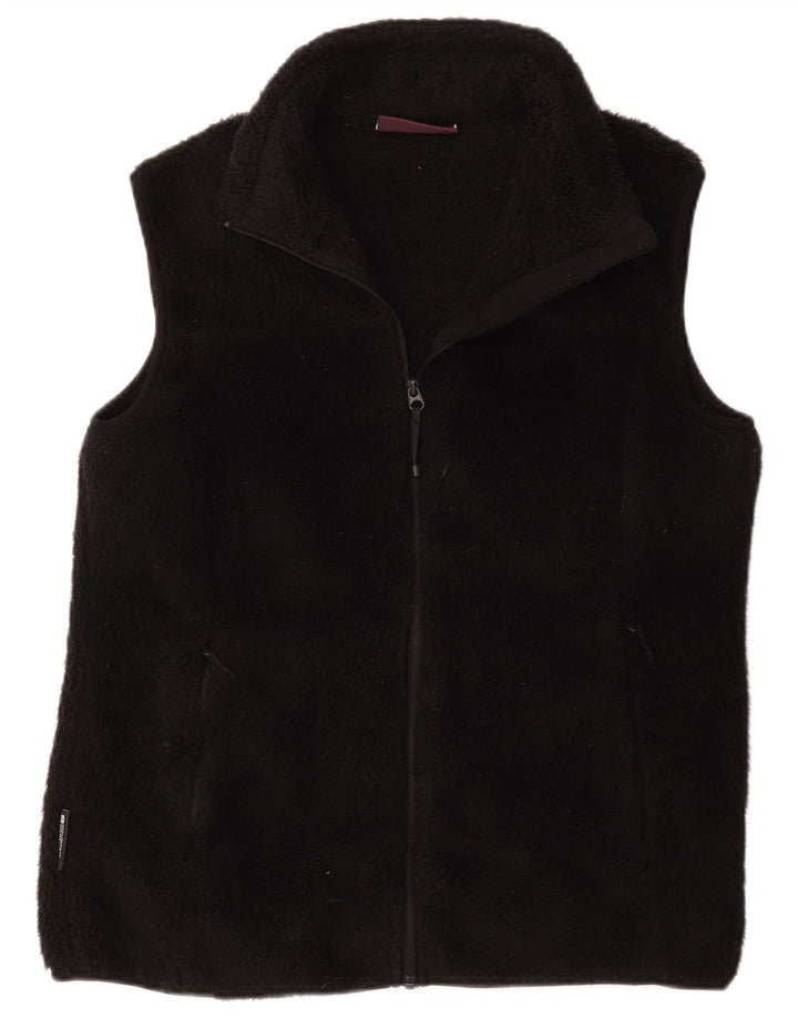 Gilet in pile da donna Mountain Warehouse UK 16 grande poliestere nero