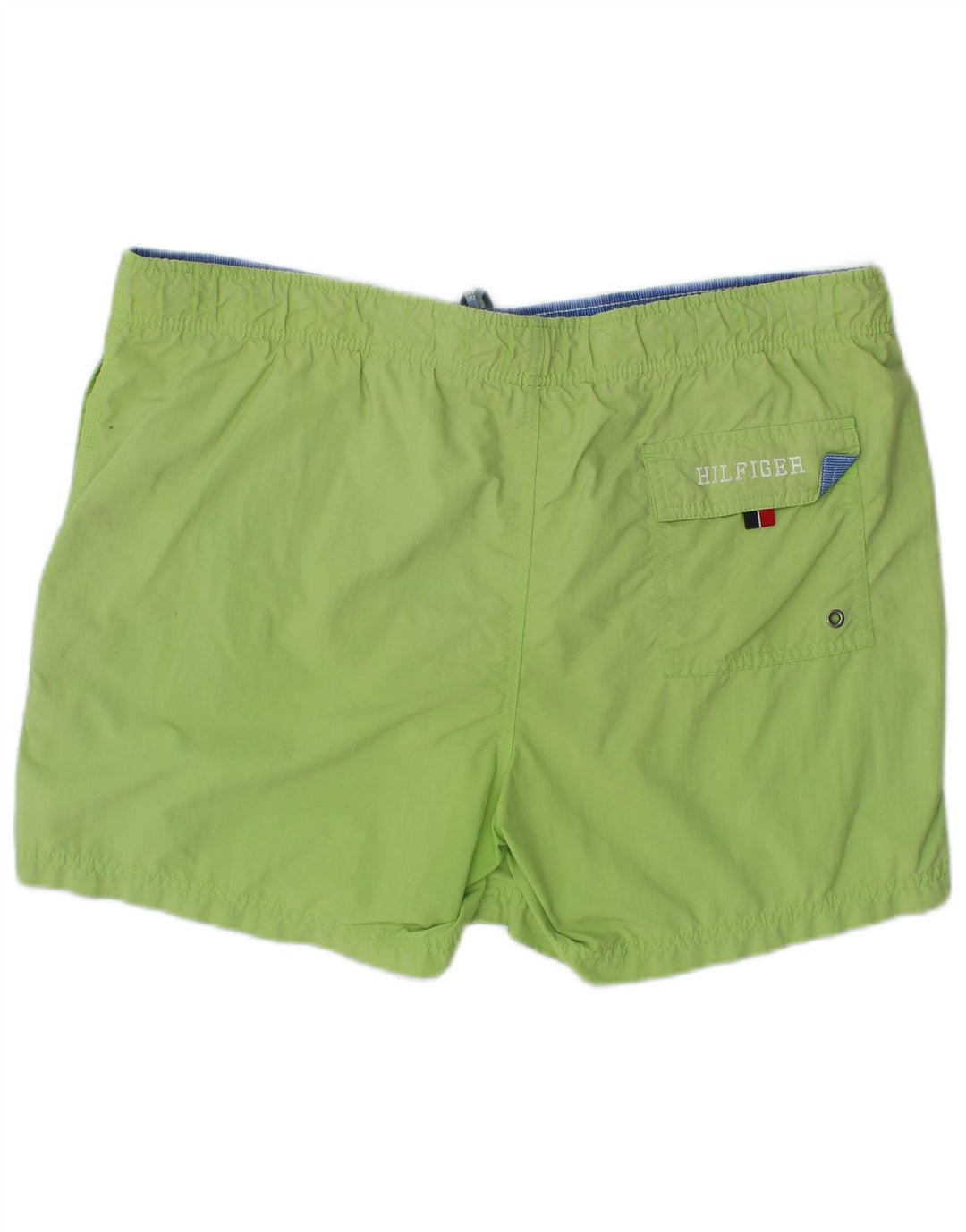 Pantaloncini da bagno da uomo Tommy Hilfiger verde medio poliestere