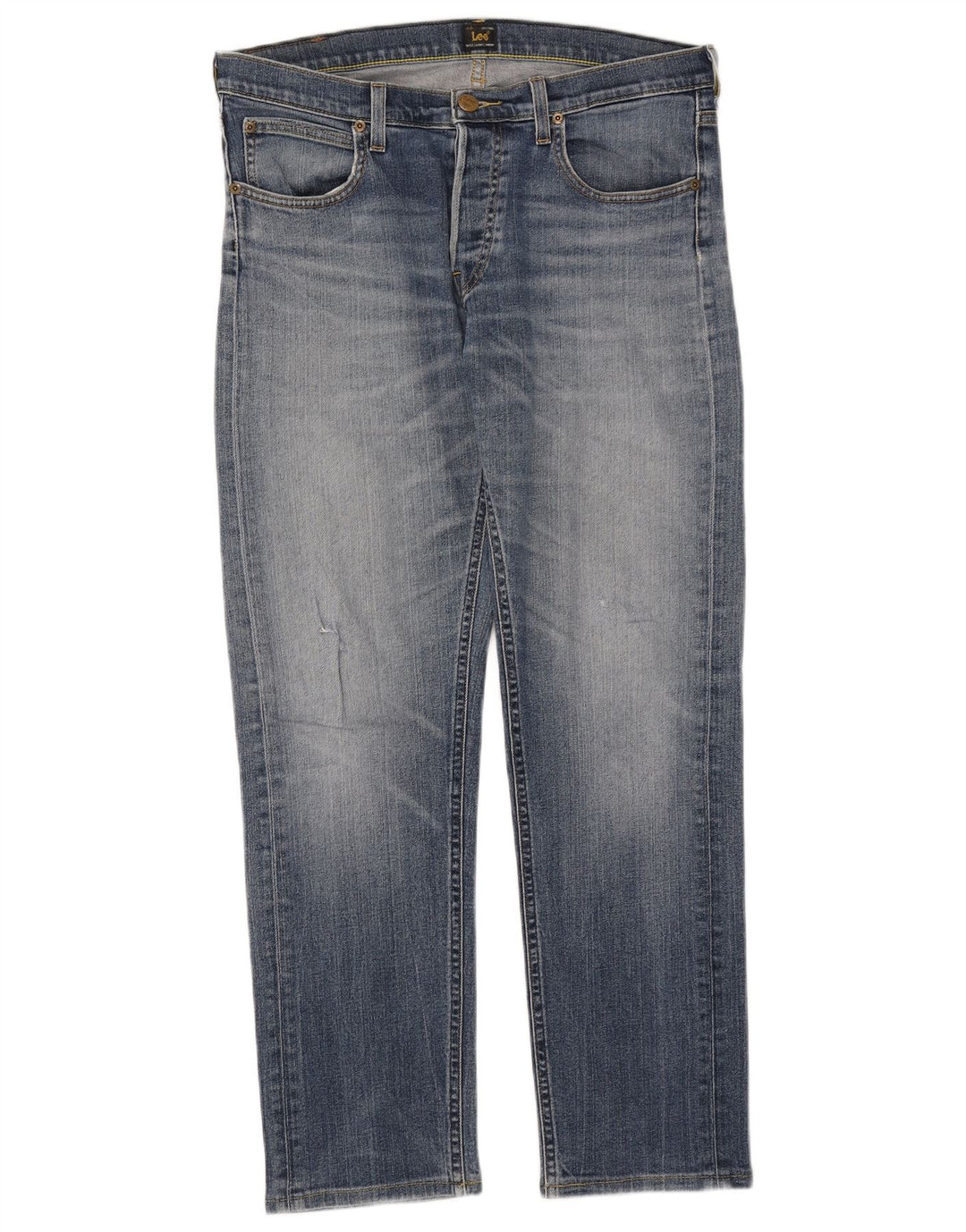 Jeans dritti Lee Daren da donna W34 L30 cotone blu