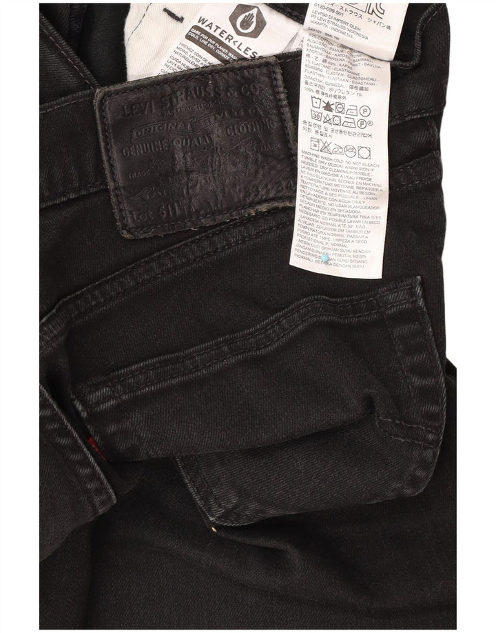 Jeans Levi's Uomo 511 Slim W33 L27 Cotone Nero