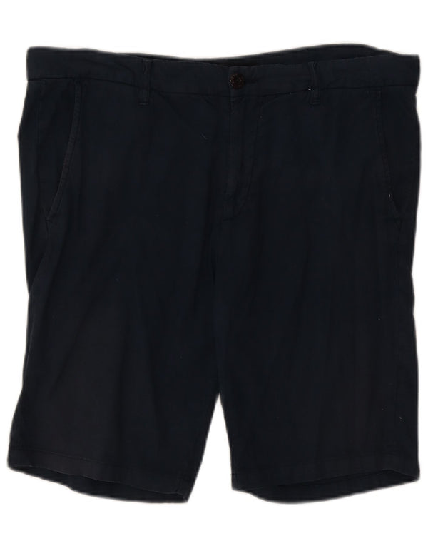 Pantaloncini chino da uomo Guess taglia 36 W36 L10 cotone blu navy