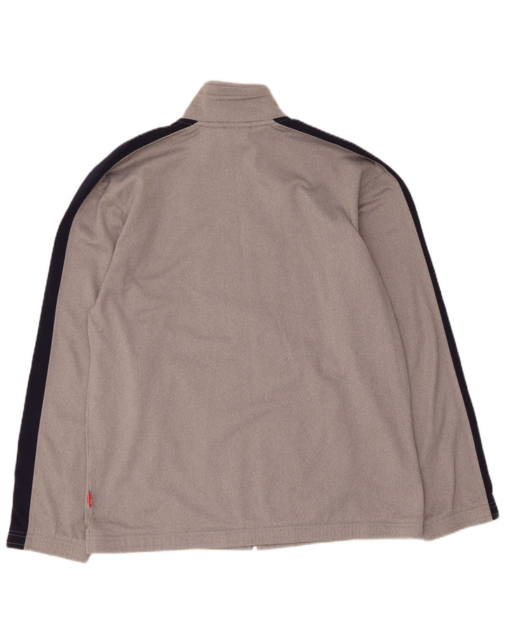 Giacca da tuta da ragazzo Puma 15-16 anni Colorblock grigio