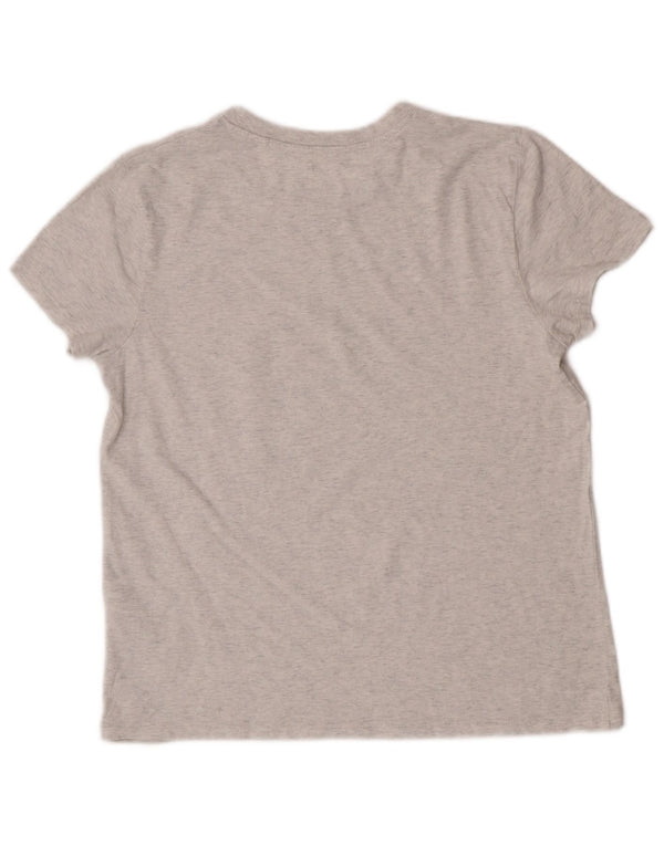 T-shirt da donna Levi's Top UK 12 cotone grigio medio