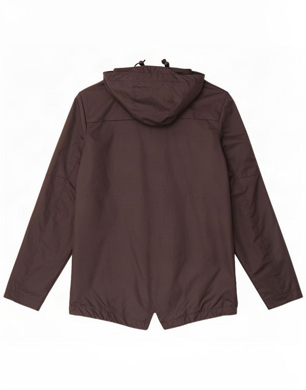 Giacca antipioggia con cappuccio Nike Storm-Fit da donna UK 12 medio poliestere nero