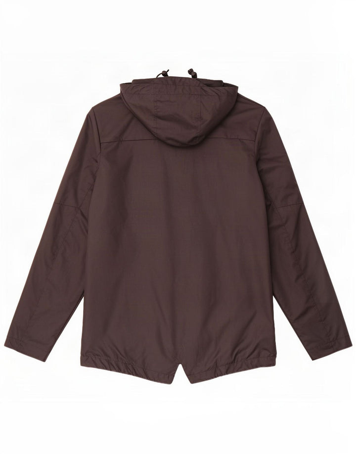 Giacca antipioggia con cappuccio Nike Storm-Fit da donna UK 12 medio poliestere nero