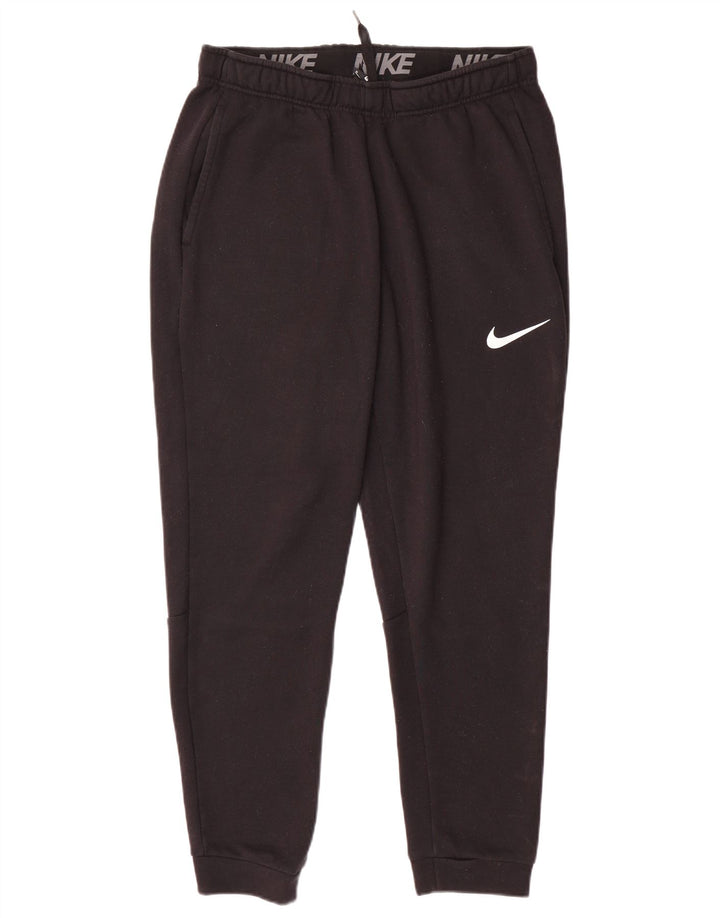 Pantaloni da tuta Nike Dri Fit da uomo, pantaloni da jogging, poliestere nero medio