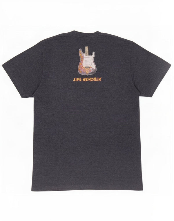 Hard Rock Cafe Mens Venice Graphic T-Shirt Top Medium Navy Blue Cotton