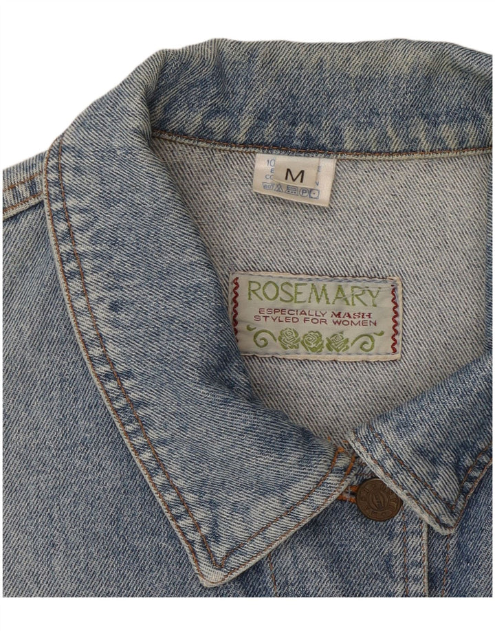 Giacca di jeans corta da donna ROSEMARY UK 14 Cotone blu medio
