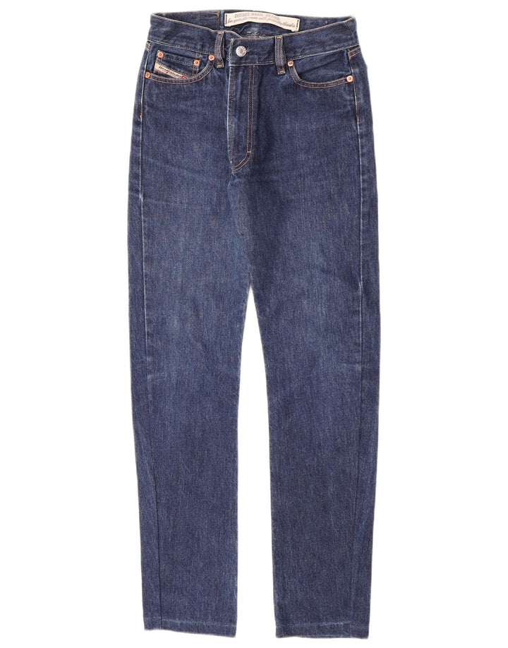 Jeans dritti da donna Diesel W28 L29 cotone blu