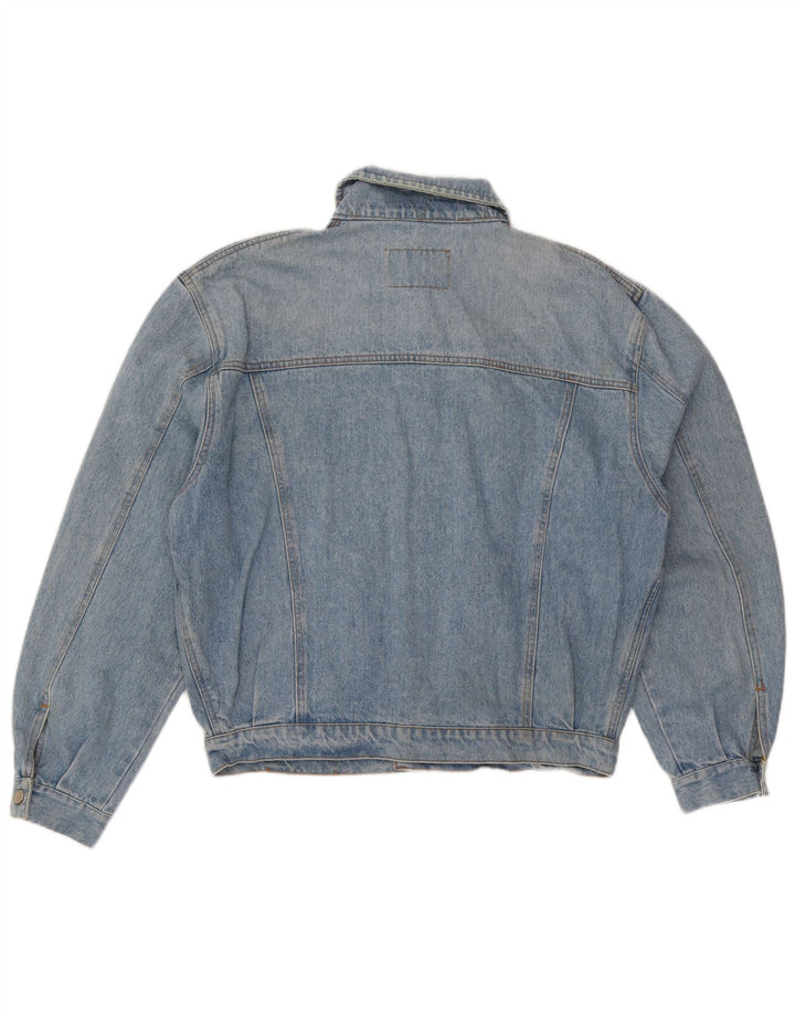 Giacca di jeans vintage da uomo UK 40 grande blu