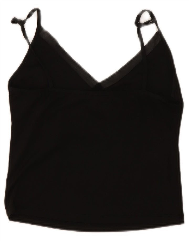 Canotta corta da donna Zara UK 8 piccola nera