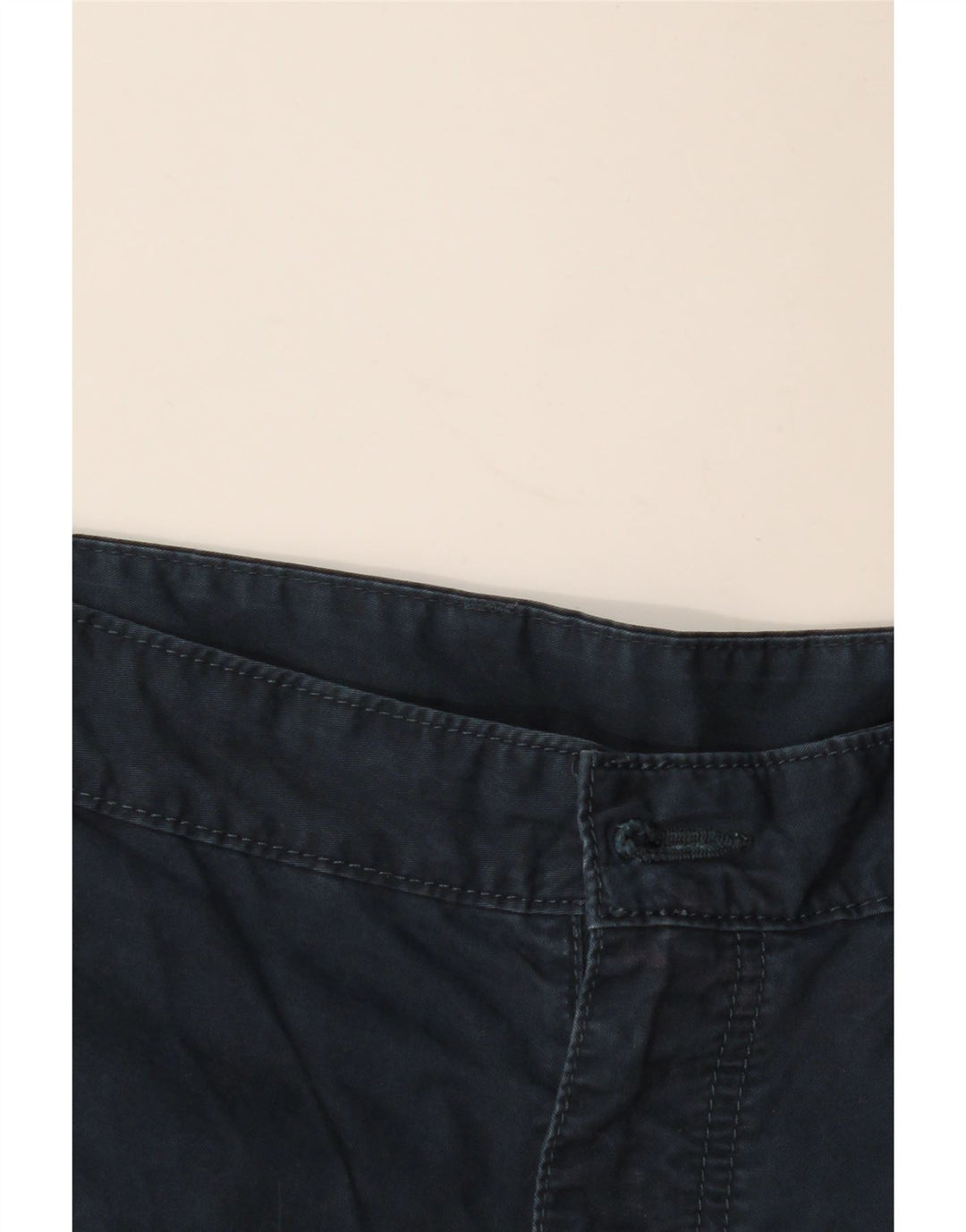 MARKS & SPENCER Pantaloncini cargo da uomo W40 XL Blu navy in cotone