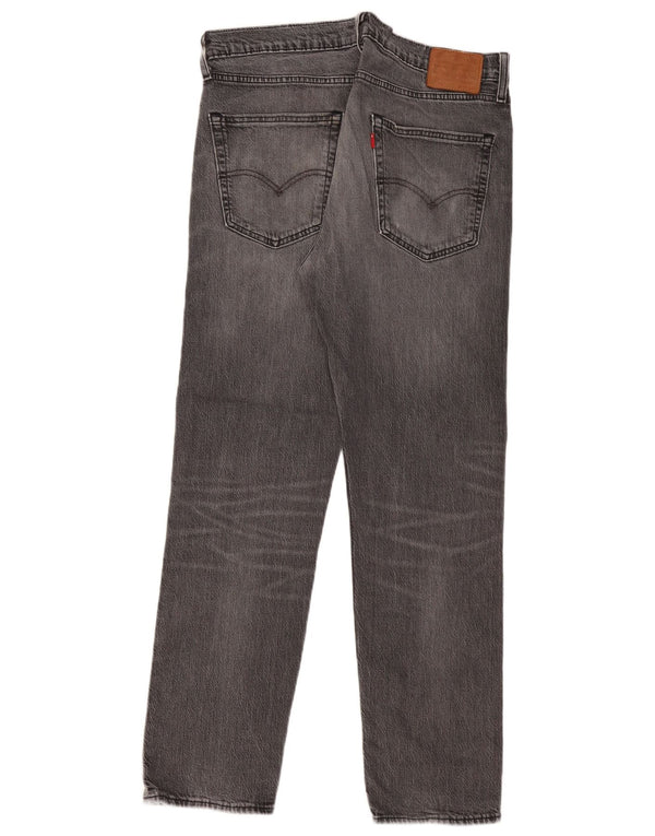 LEVI'S Jeans da uomo 502 affusolati W36 L32 Cotone grigio