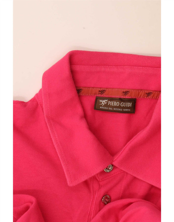 Polo Da Uomo Piero Guidi 3XL Rosa