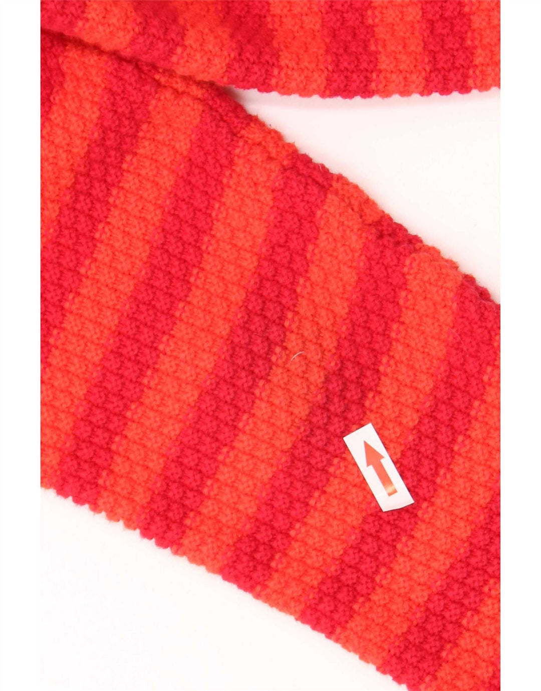 Maglione maglione oversize da donna Hobbs con collo alto UK 10 piccolo rosso a righe
