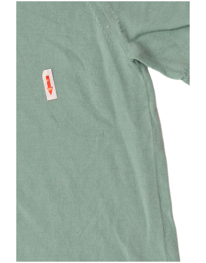 Polo da uomo Reiss in lana verde medio