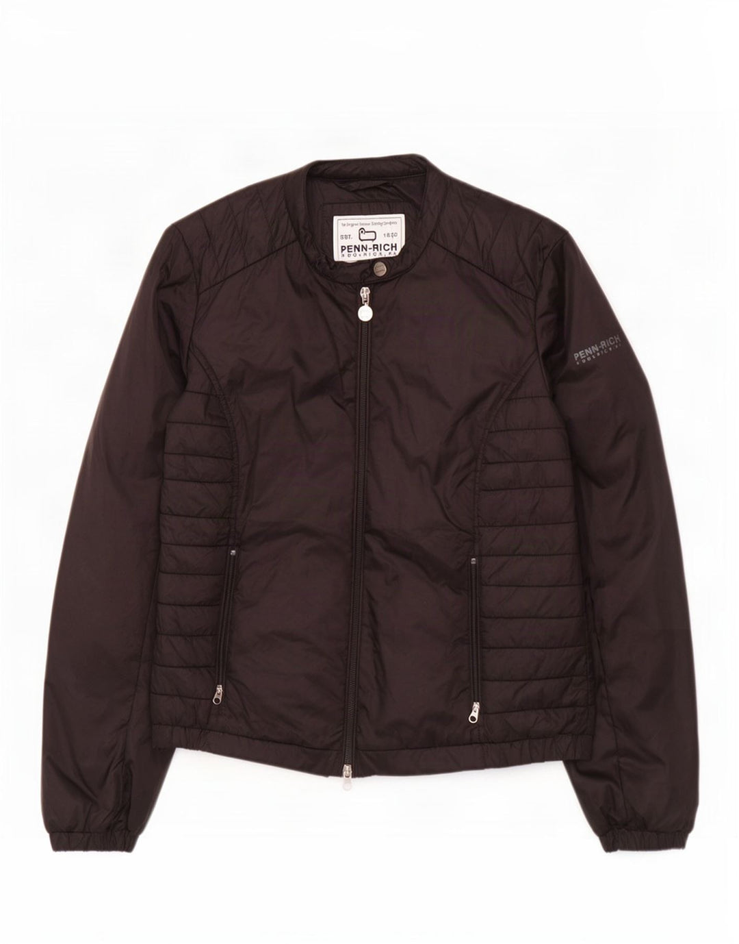Giacca imbottita da donna Woolrich UK 14 Large nera in poliammide