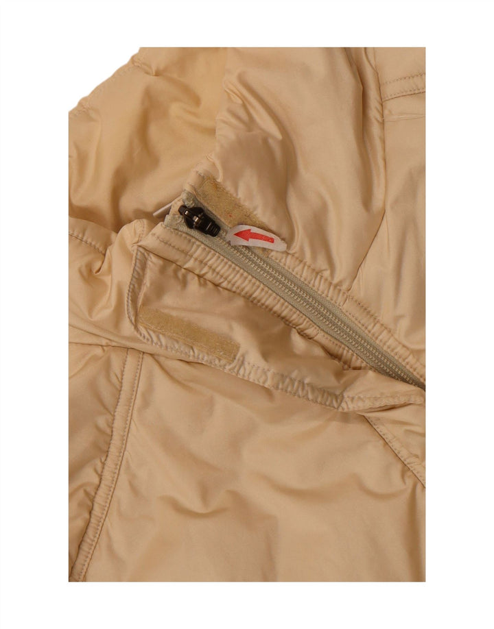 Giacca imbottita da donna Adidas UK 16 Large Beige in poliammide