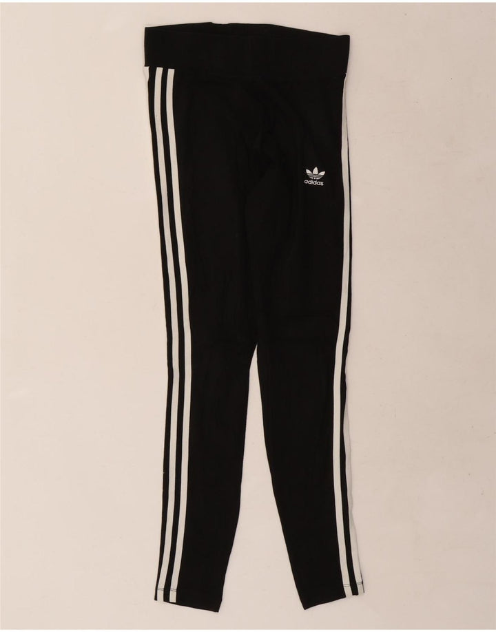 Leggings ADIDAS da donna UK 8 piccoli neri