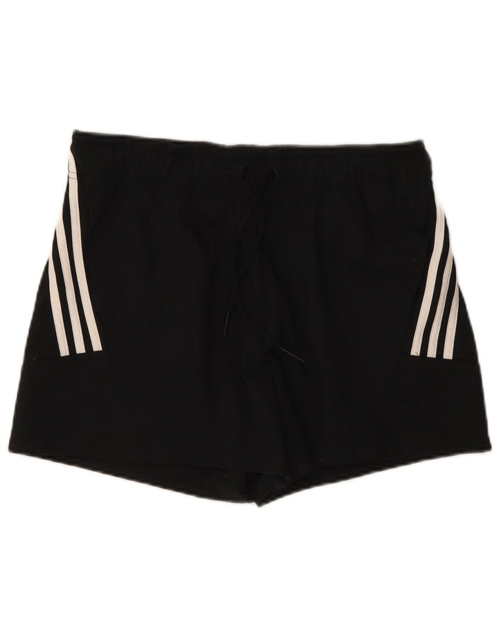 Pantaloncini sportivi Adidas da uomo medio cotone nero