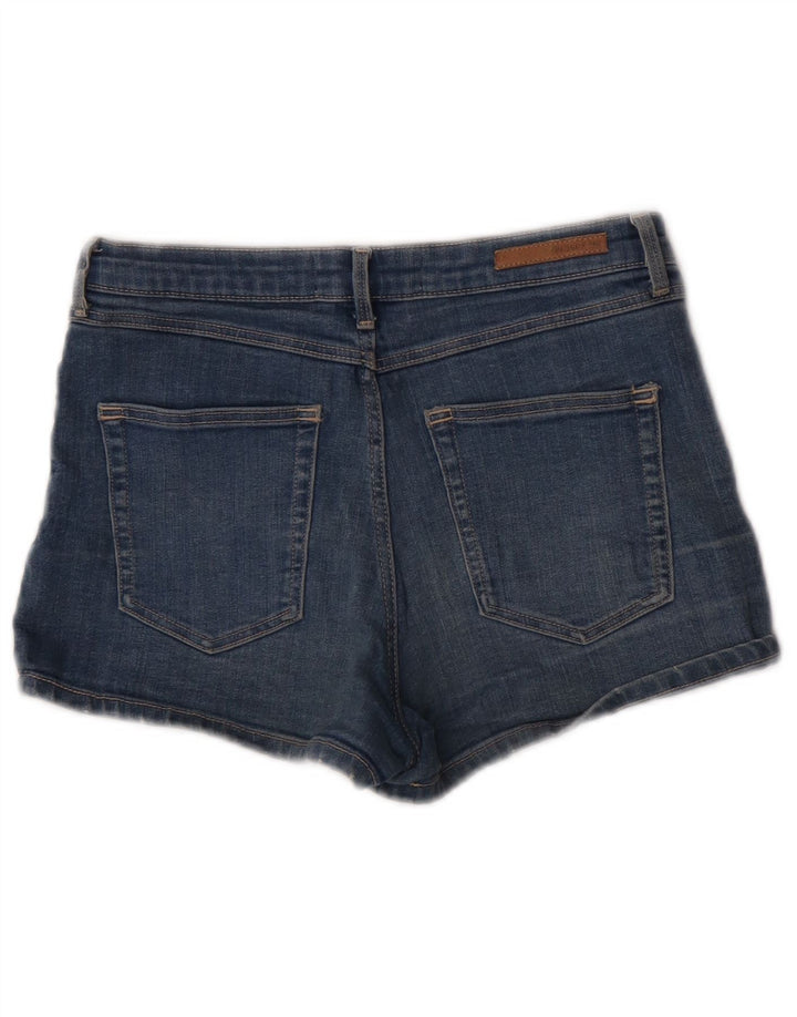 Pantaloncini di jeans da donna Zara EU 38 piccoli W28 cotone blu