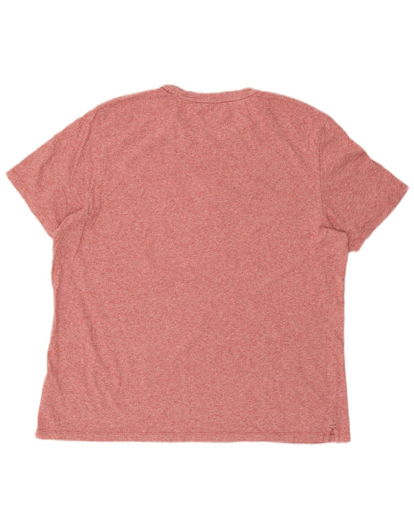 T-shirt grafica da uomo Fat Face Top 2XL cotone rosa