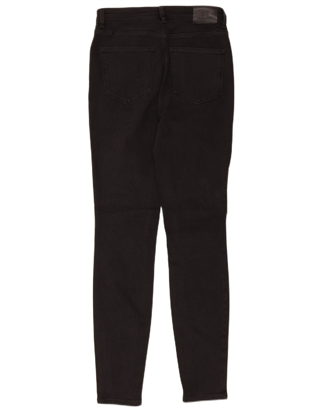 Jeans skinny da donna Massimo Dutti EU 38 Small W28 L30 Poliestere nero