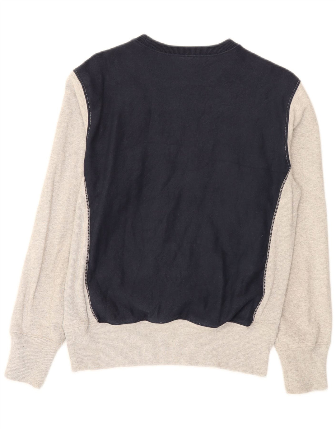 Felpa con grafica da donna Champion UK 14 Colorblock grigio medio