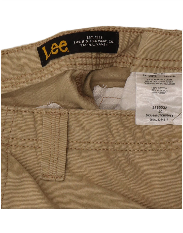 Pantaloncini cargo da uomo Lee W40 XL cotone kaki