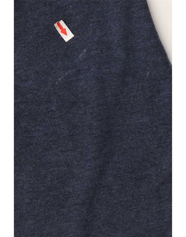 Gap Top da uomo a manica lunga grande in cotone blu navy