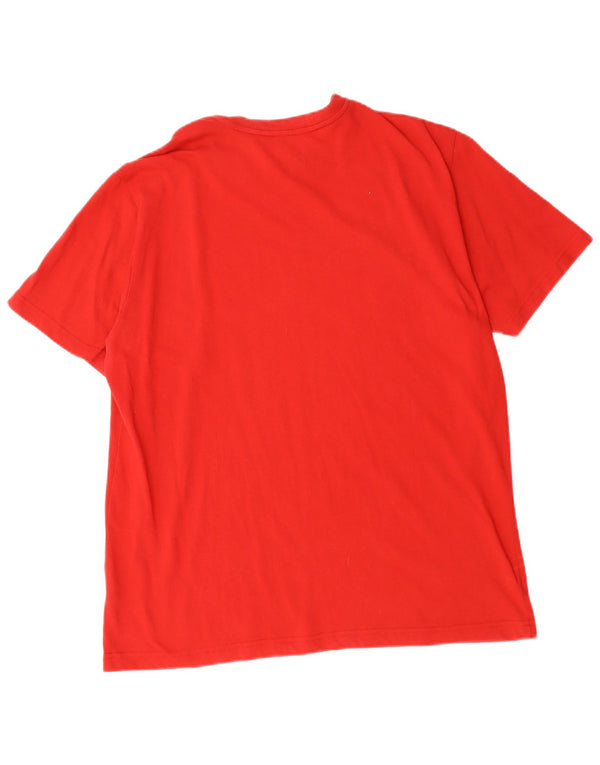 T-shirt Nike Dri Fit da uomo XL in cotone rosso