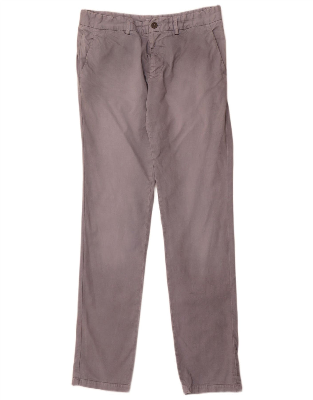 Pantaloni chino slim da uomo Iceberg IT 48 medio W32 L34 cotone grigio