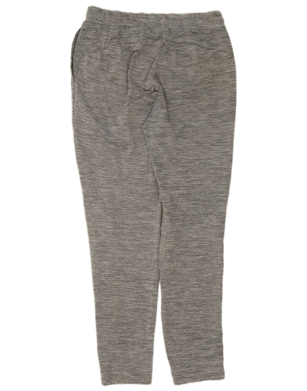 Pantaloni da tuta da donna Puma UK 12 Poliestere screziato grigio medio