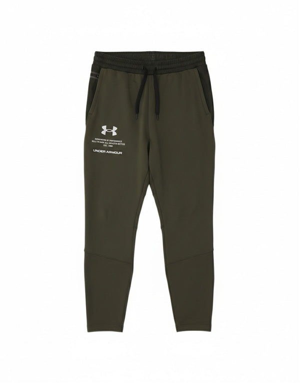 Pantaloni da tuta da uomo Under Armour Cold Gear Large Khaki Colourblock